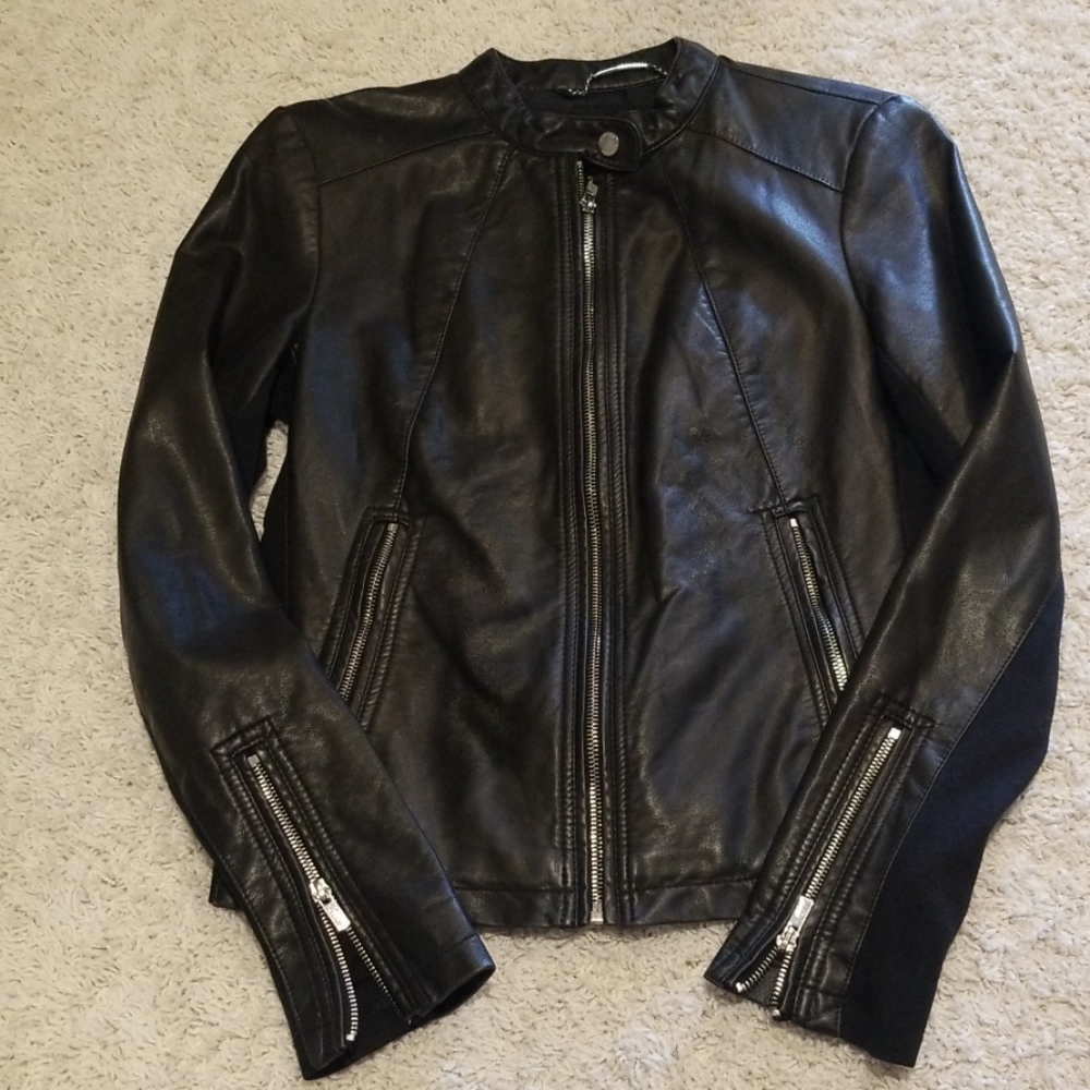 Vegan Leather Jacket